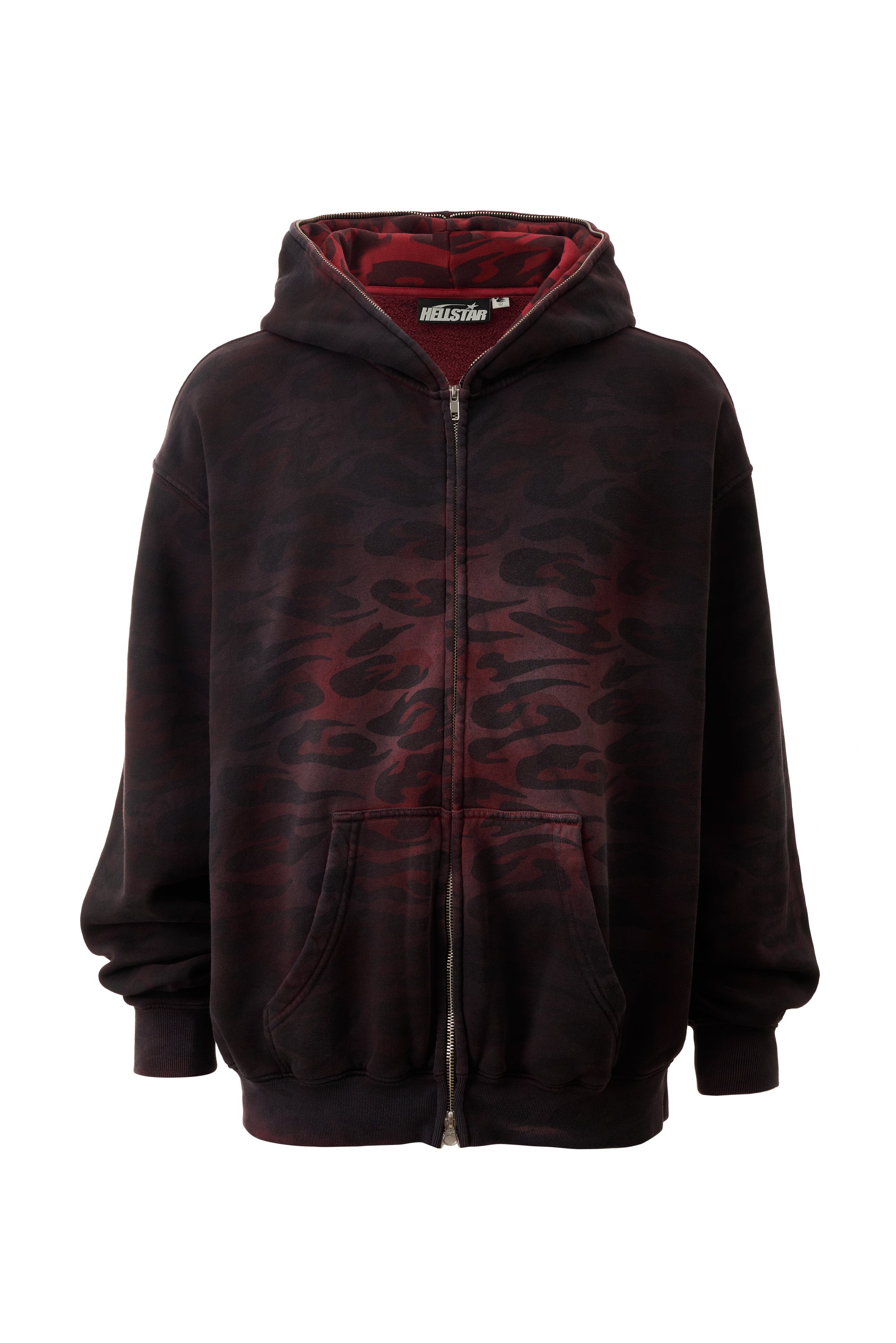 Overdyed Cheetah Zip-Up – HELLSTAR