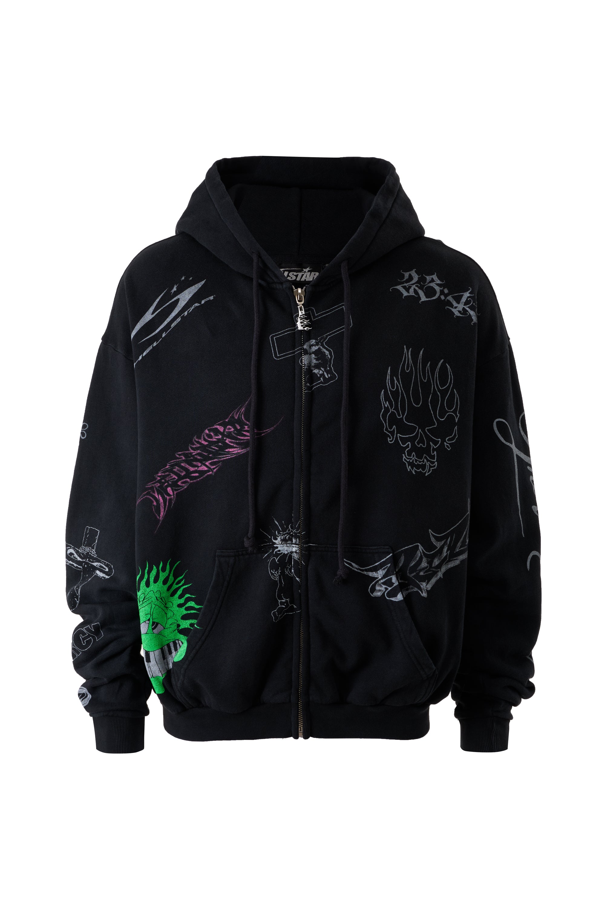 Graffiti Zip-Up – HELLSTAR