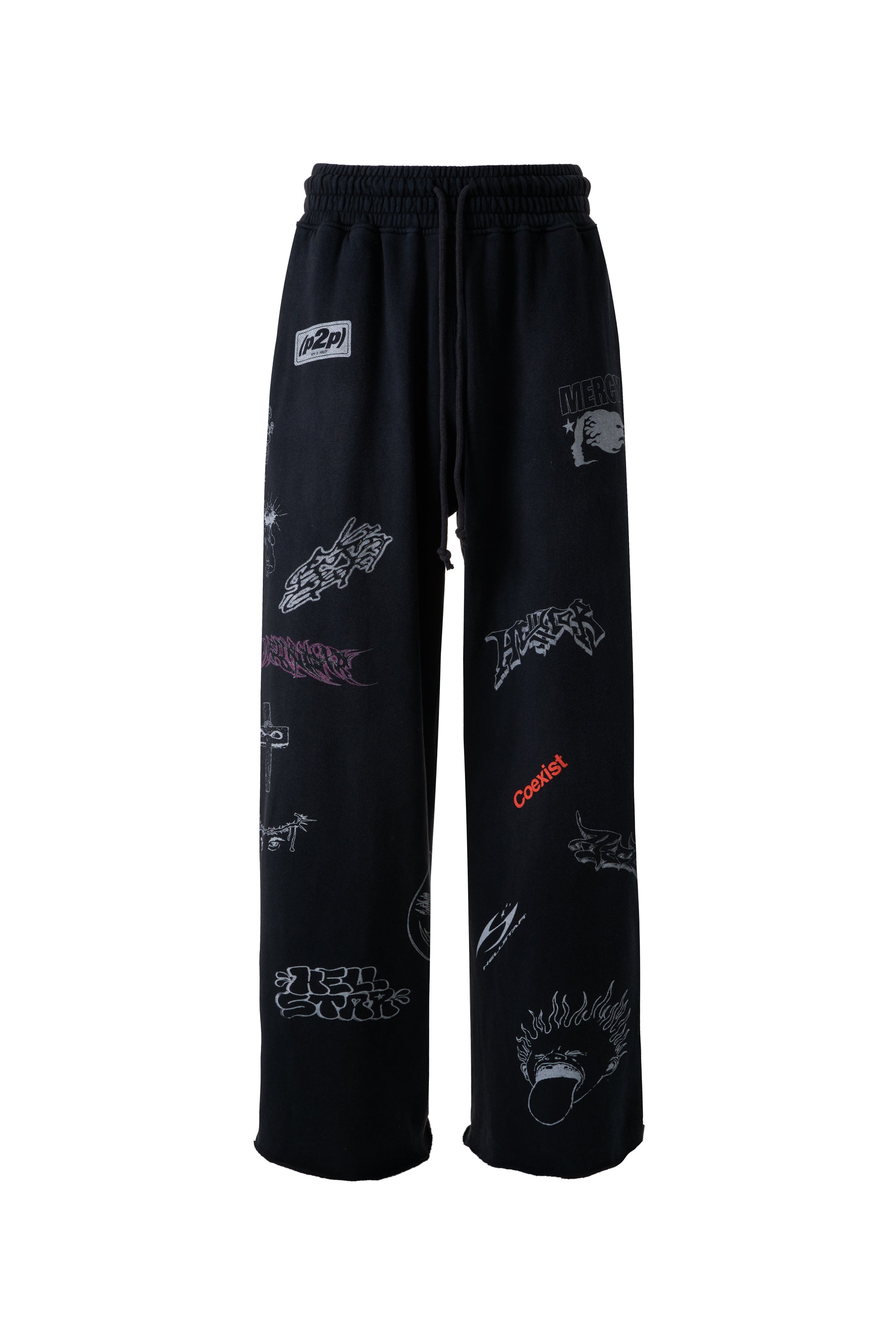 Graffiti Hidden Pocket Sweatpants – HELLSTAR