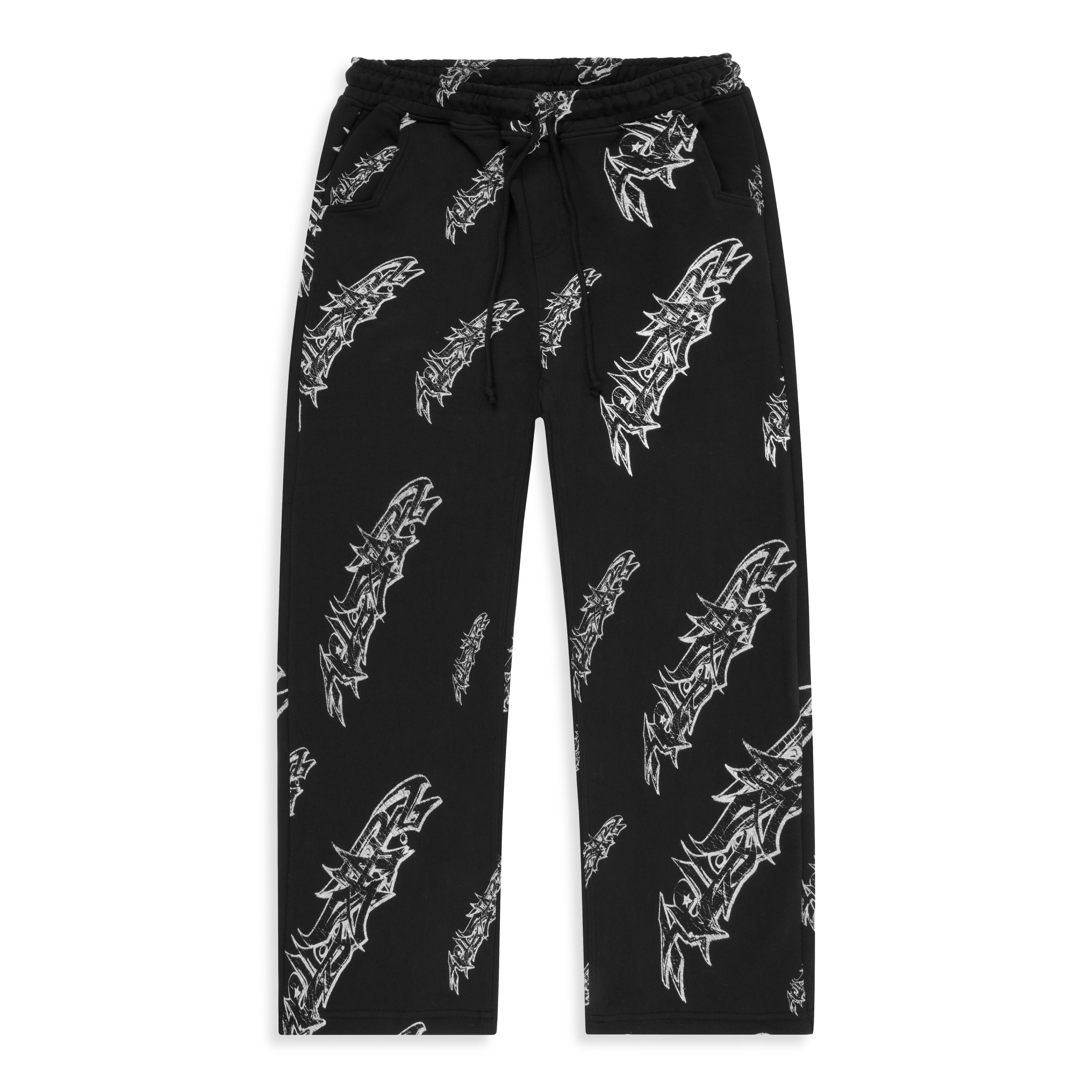 Graffiti Sweats (Black) – HELLSTAR