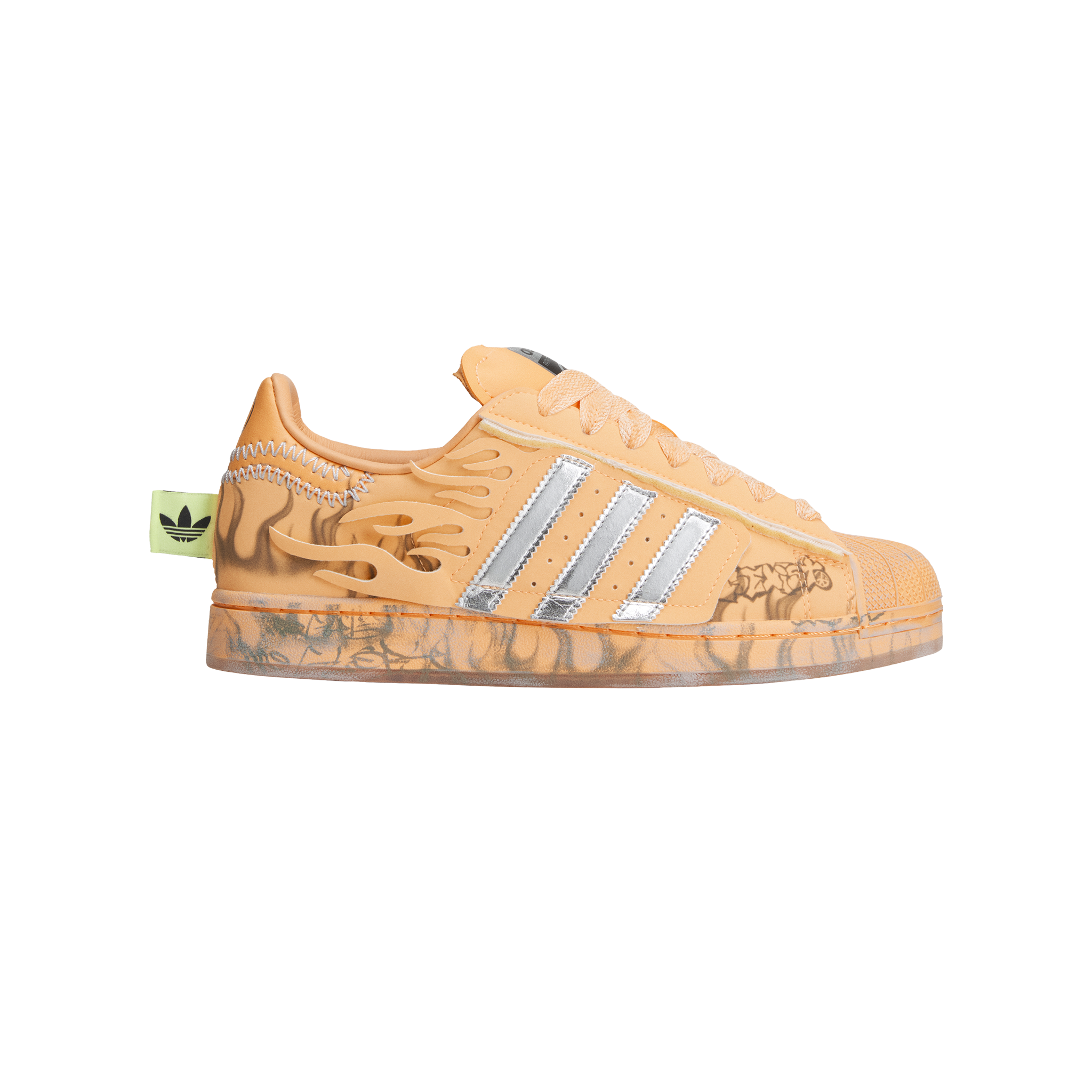 Hellstar x Adidas Superstars ll 'Hazy Orange' – HELLSTAR