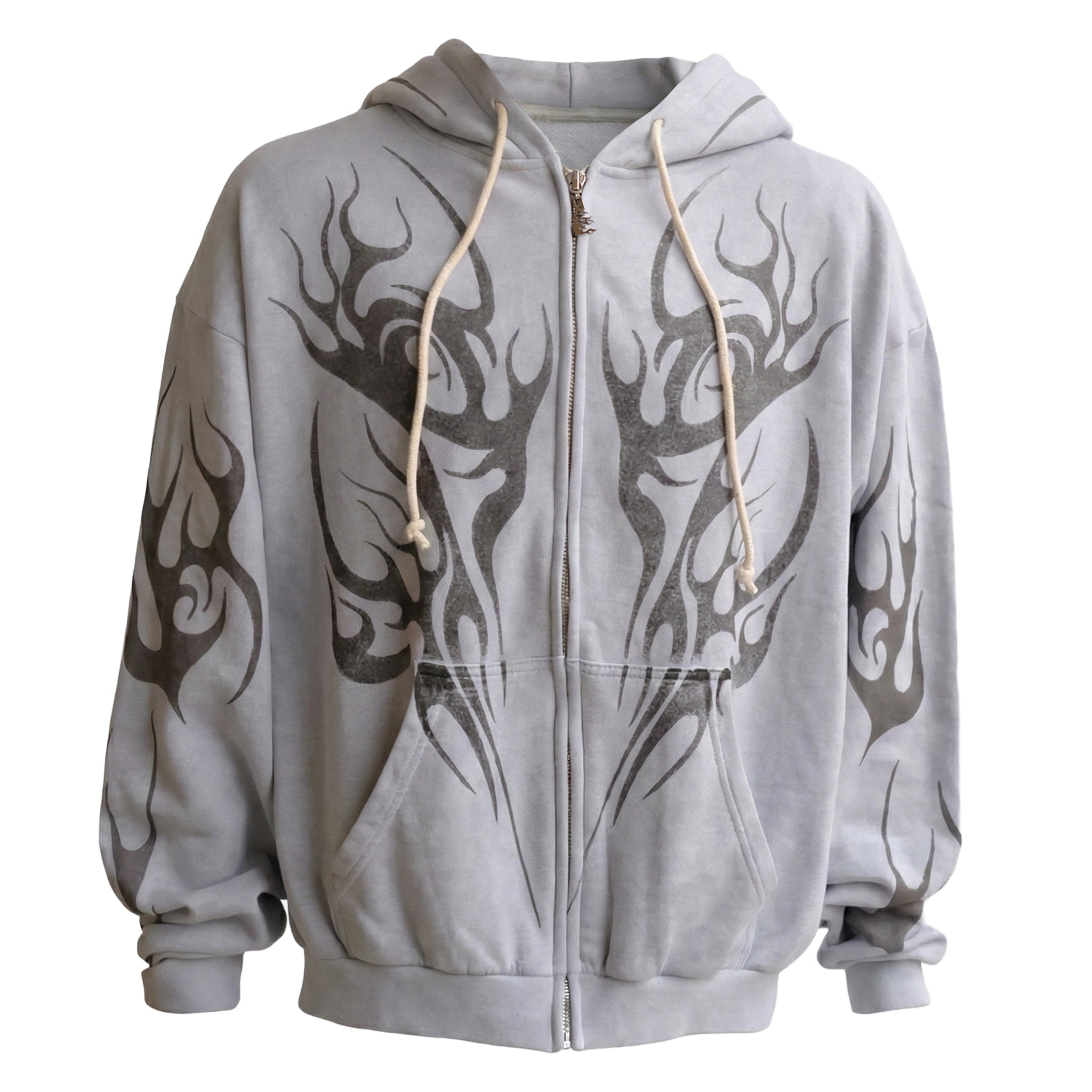Tribal Flame Zip-Up – HELLSTAR