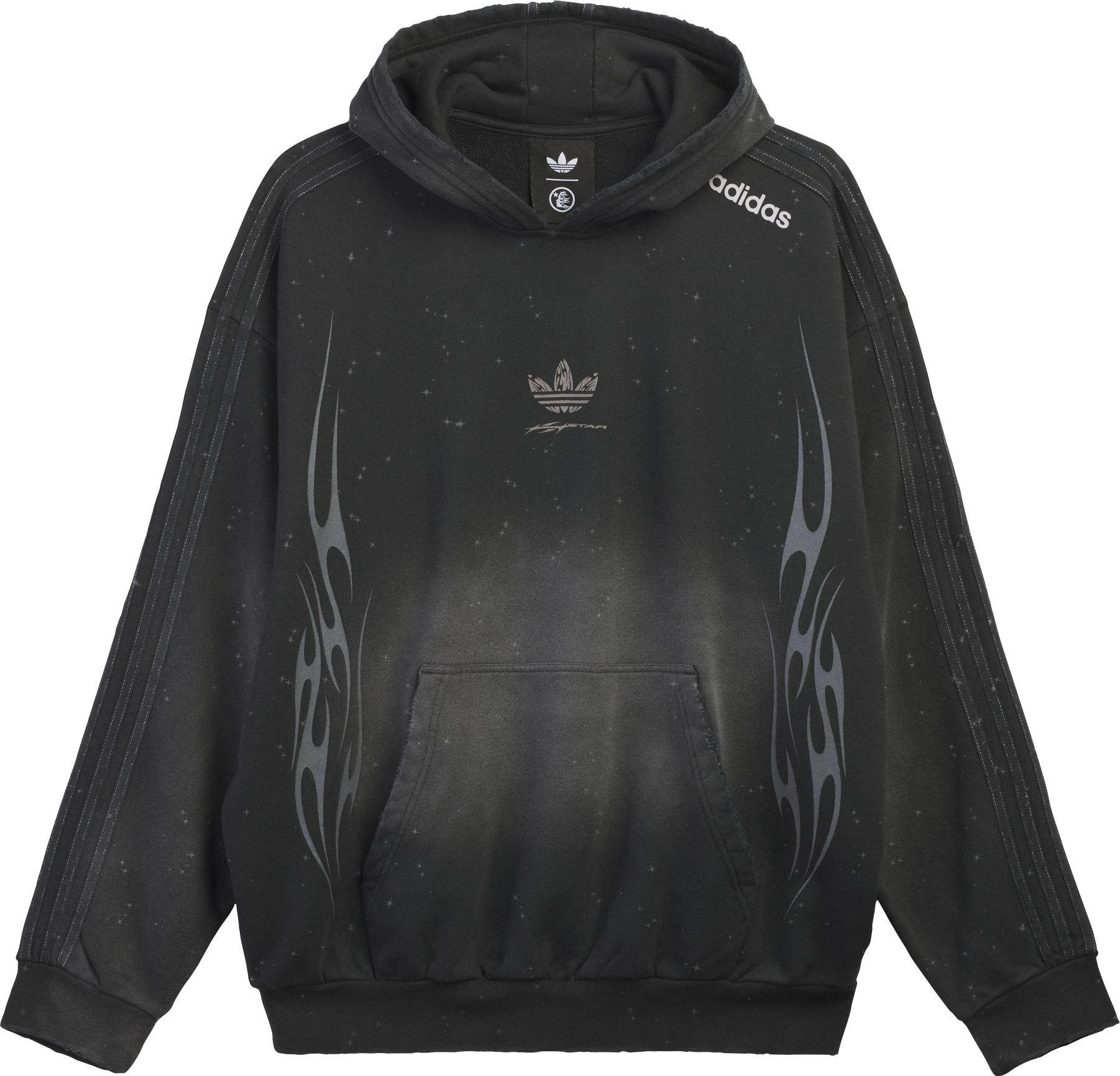 Hellstar x Adidas Hoodie (Black)