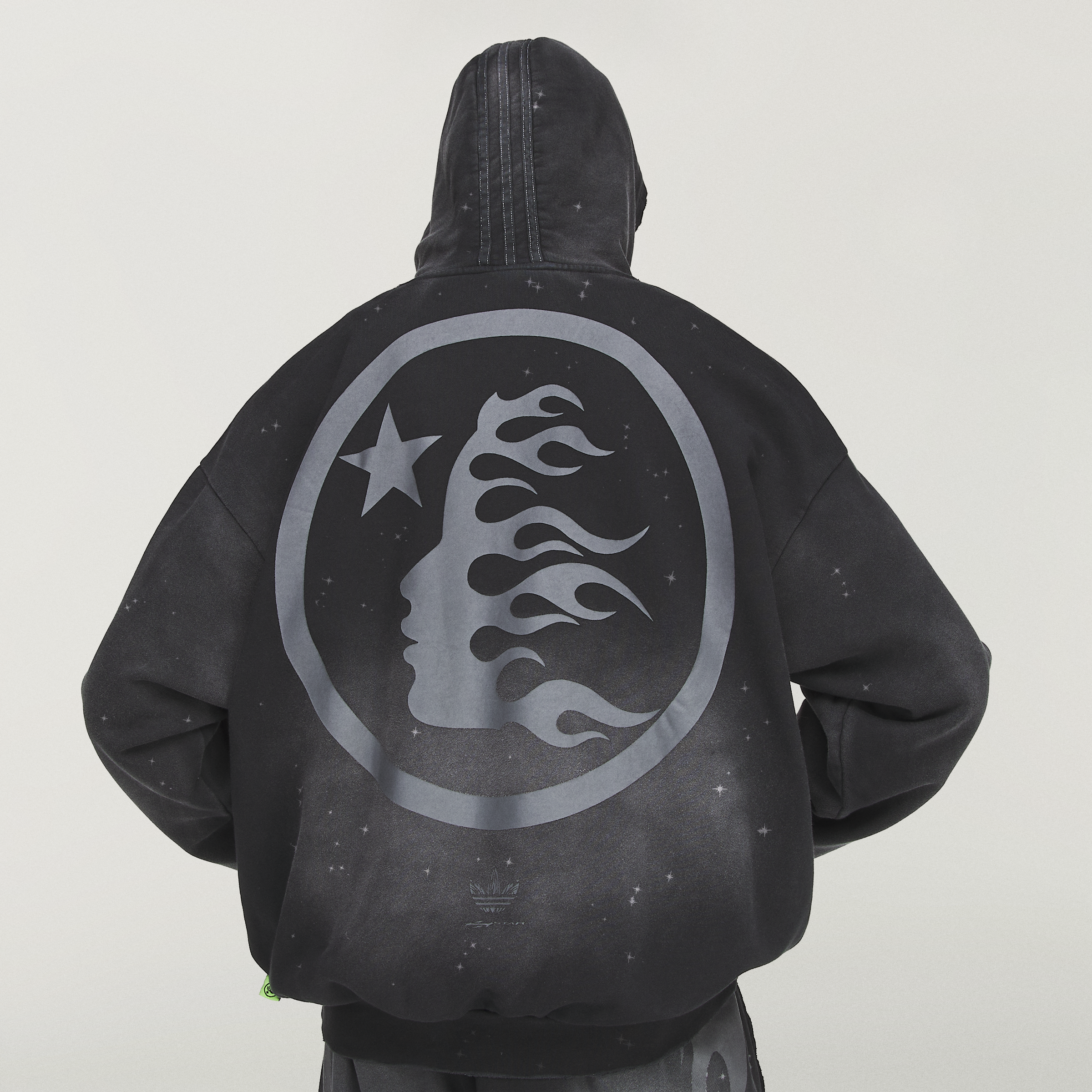 Hellstar x Adidas Hoodie (Black)