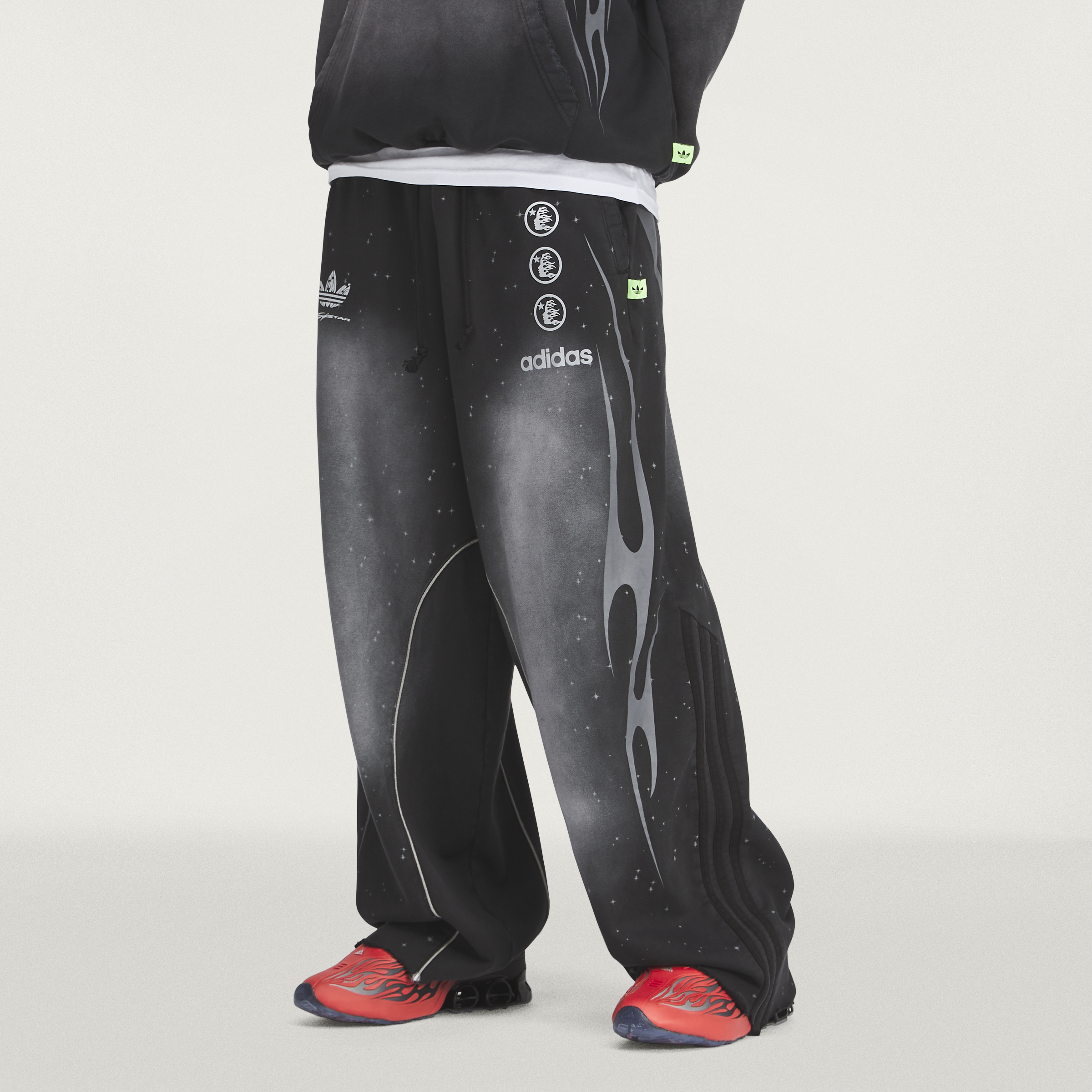 Hellstar x Adidas Sweatpants (Black)