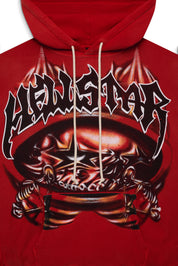 Halloween Skeleton Airbrushed Hoodie