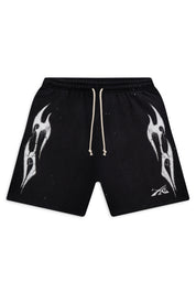 Spiderweb Sport Logo Shorts