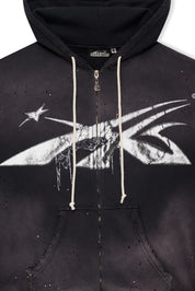 Spiderweb Sport Logo Zip-Up