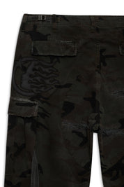Distressed Cargo Pants