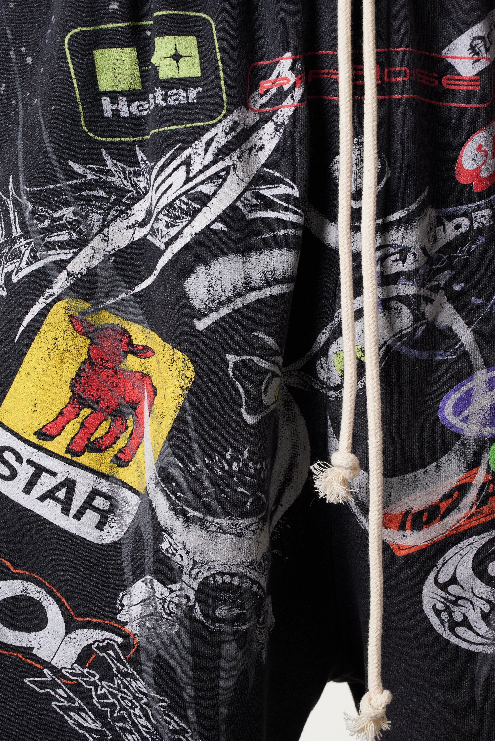 Hella louren ARM PATCH SHORT CO シャギーコート Hella louren ARM PATCH SHORT CO シャギーコート