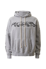 Tribal Flame Logo Hoodie