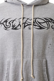 Tribal Flame Logo Hoodie