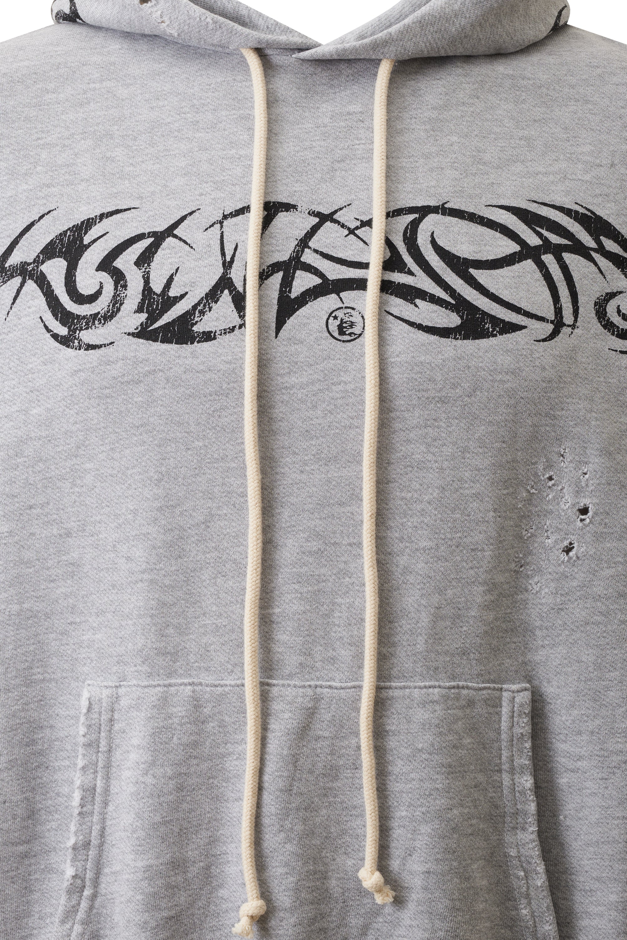 Tribal Flame Logo Hoodie