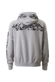 Tribal Flame Logo Hoodie