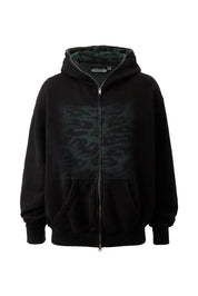 Overdye Cheetah Zip-Up