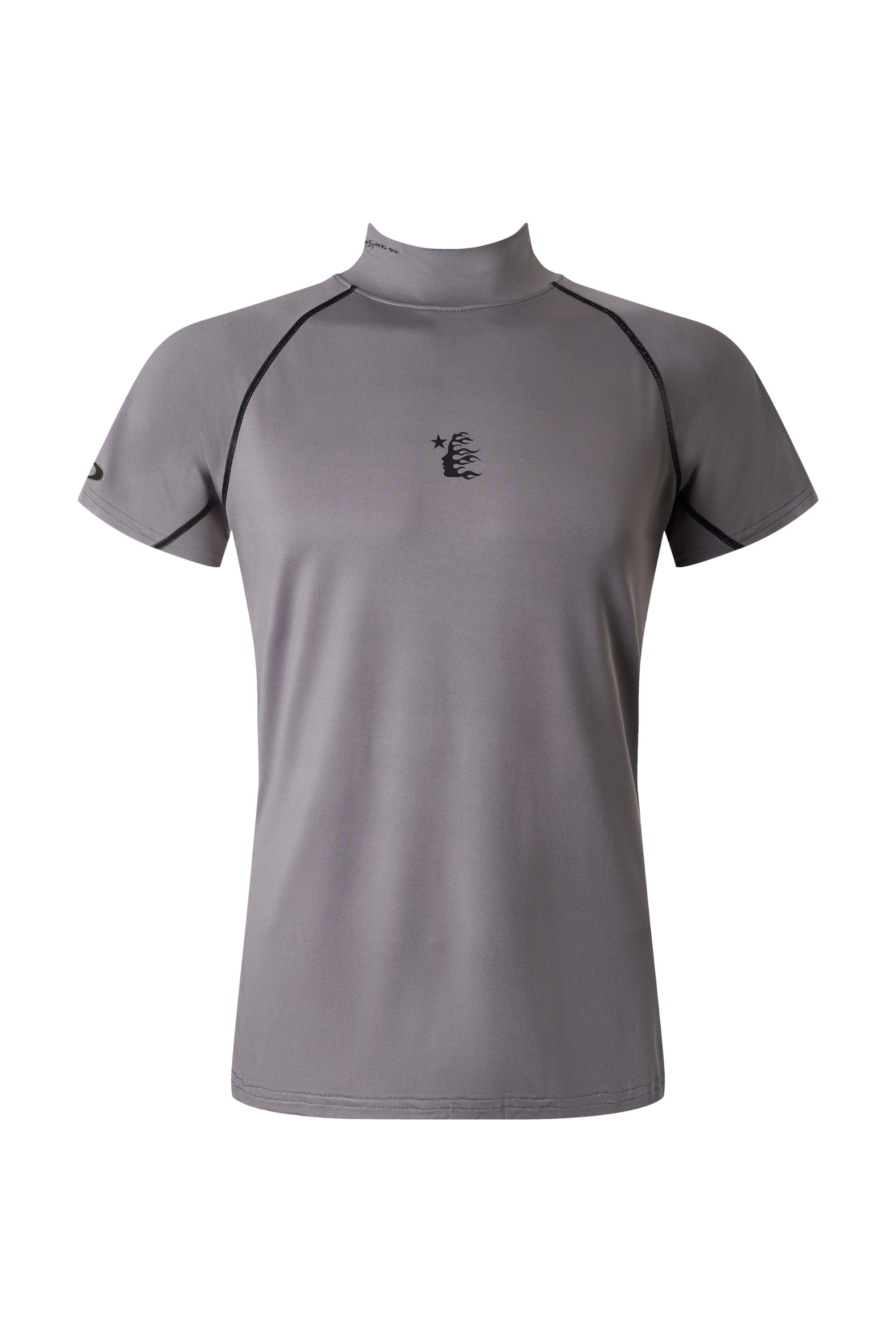Mockneck Compression T-Shirt