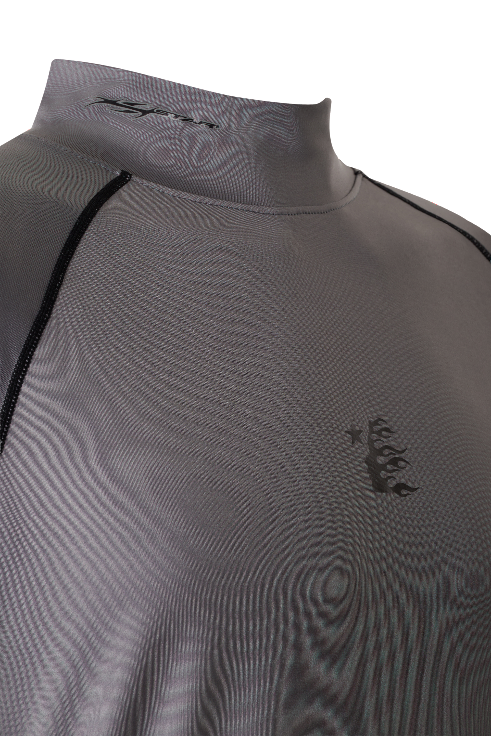 Mockneck Compression T-Shirt