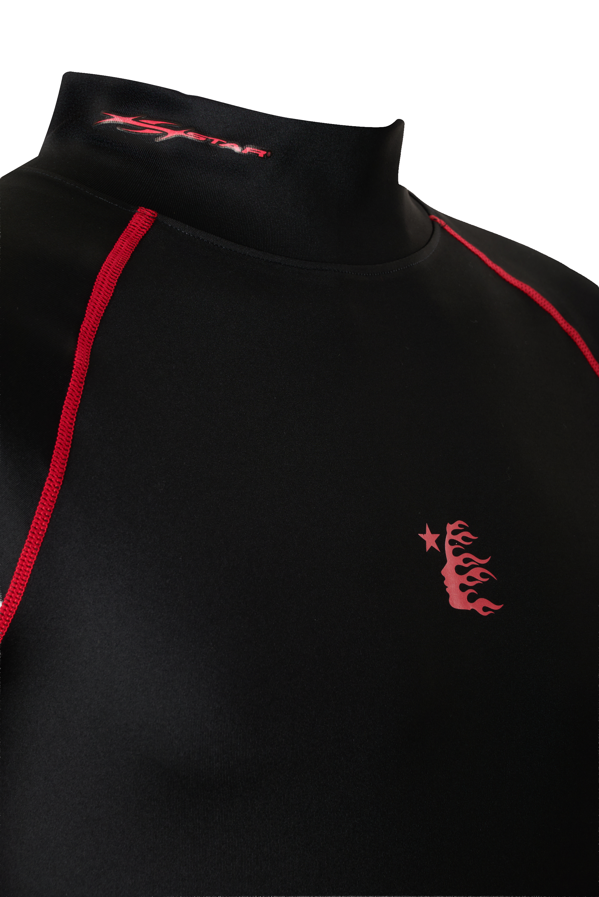 Mockneck Compression T-Shirt