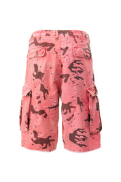 Pink Camo Shorts