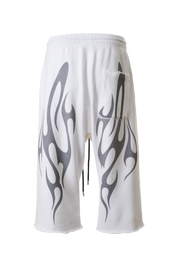 Tribal Flame 3/4 Shorts