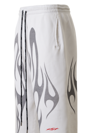 Tribal Flame 3/4 Shorts