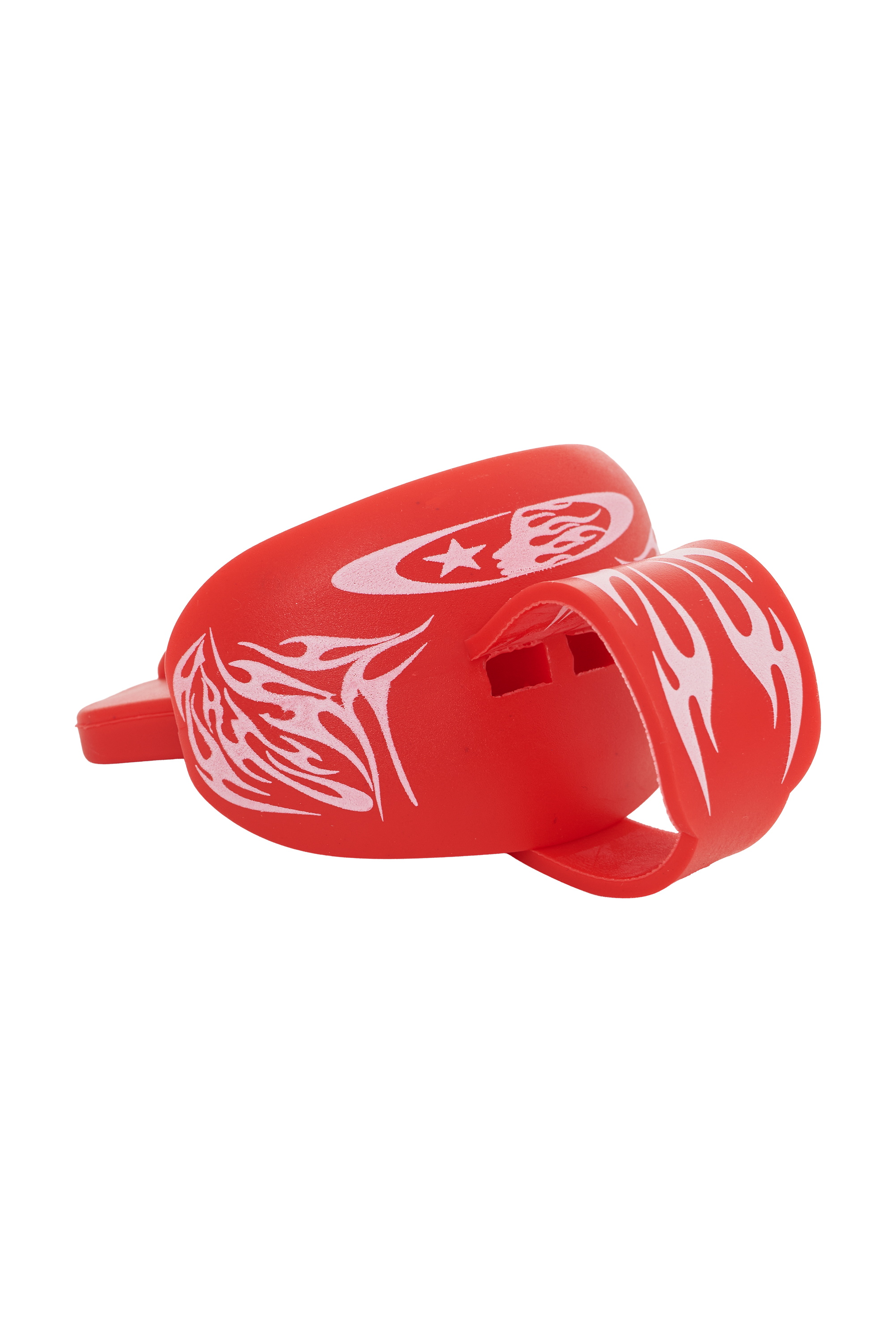 Tribal Flame Mouthguard Mouthguard w/ Strap
