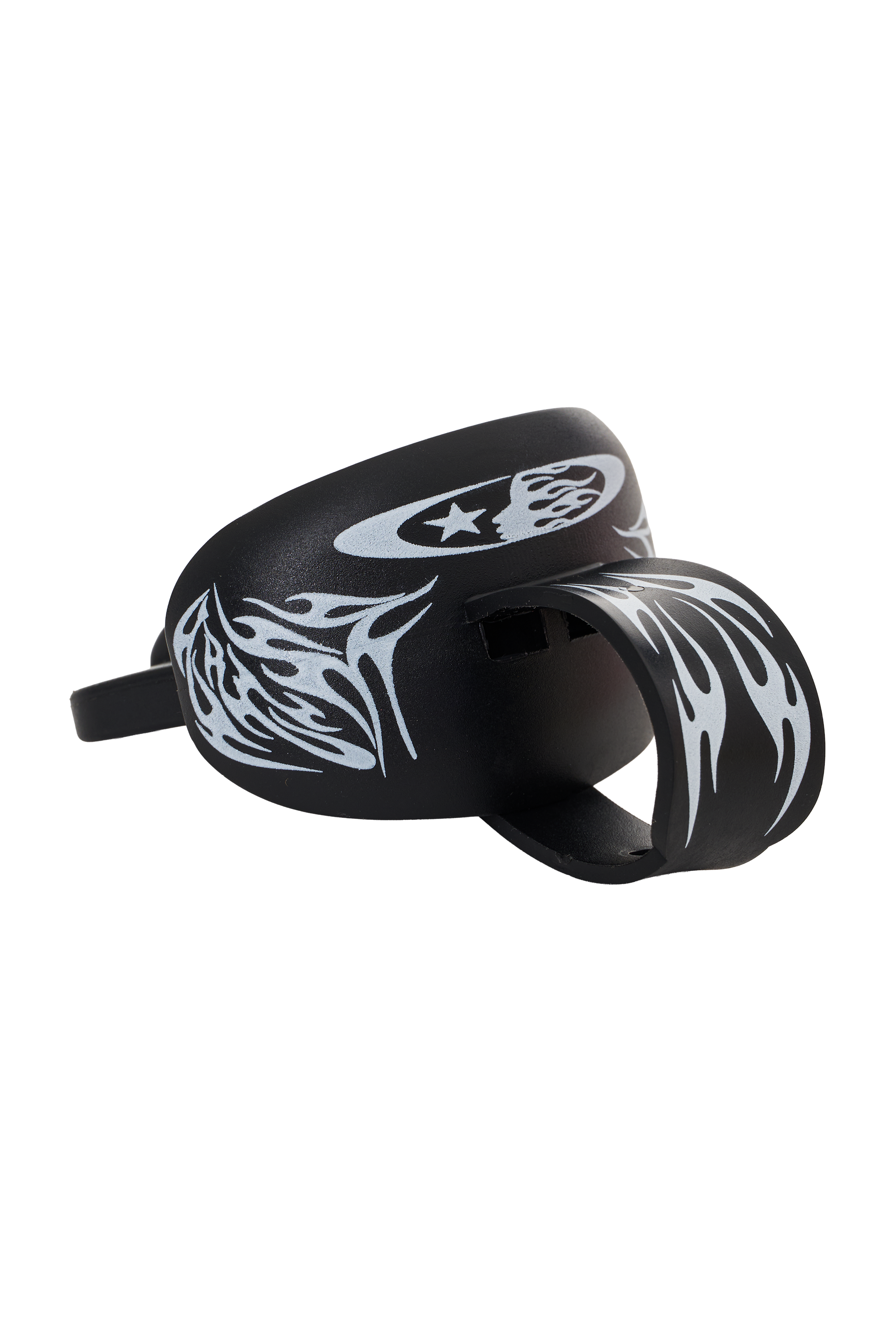 Tribal Flame Mouthguard Mouthguard w/ Strap