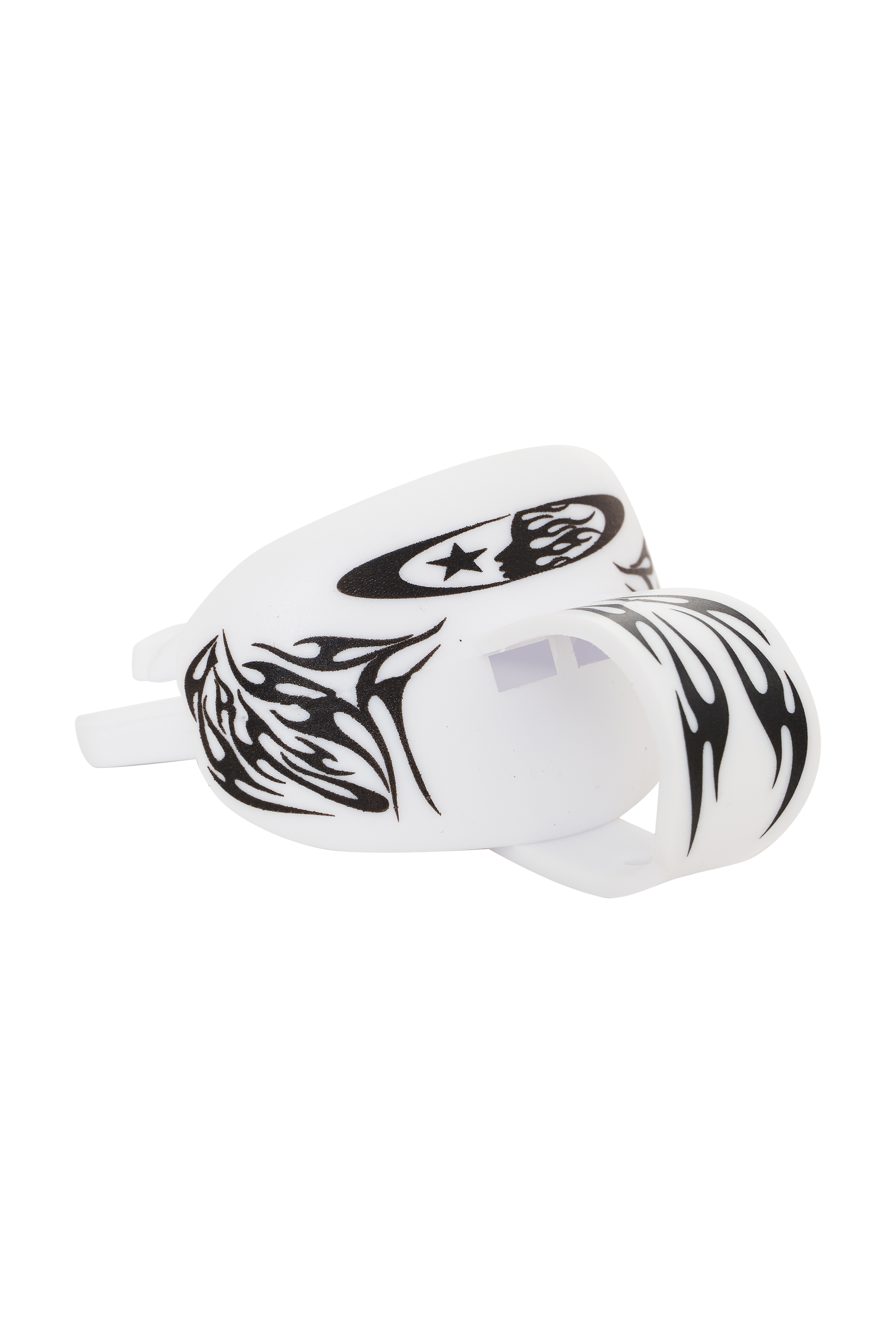Tribal Flame Mouthguard Mouthguard w/ Strap