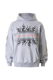 Gradient Flame Hoodie