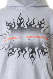 Gradient Flame Hoodie