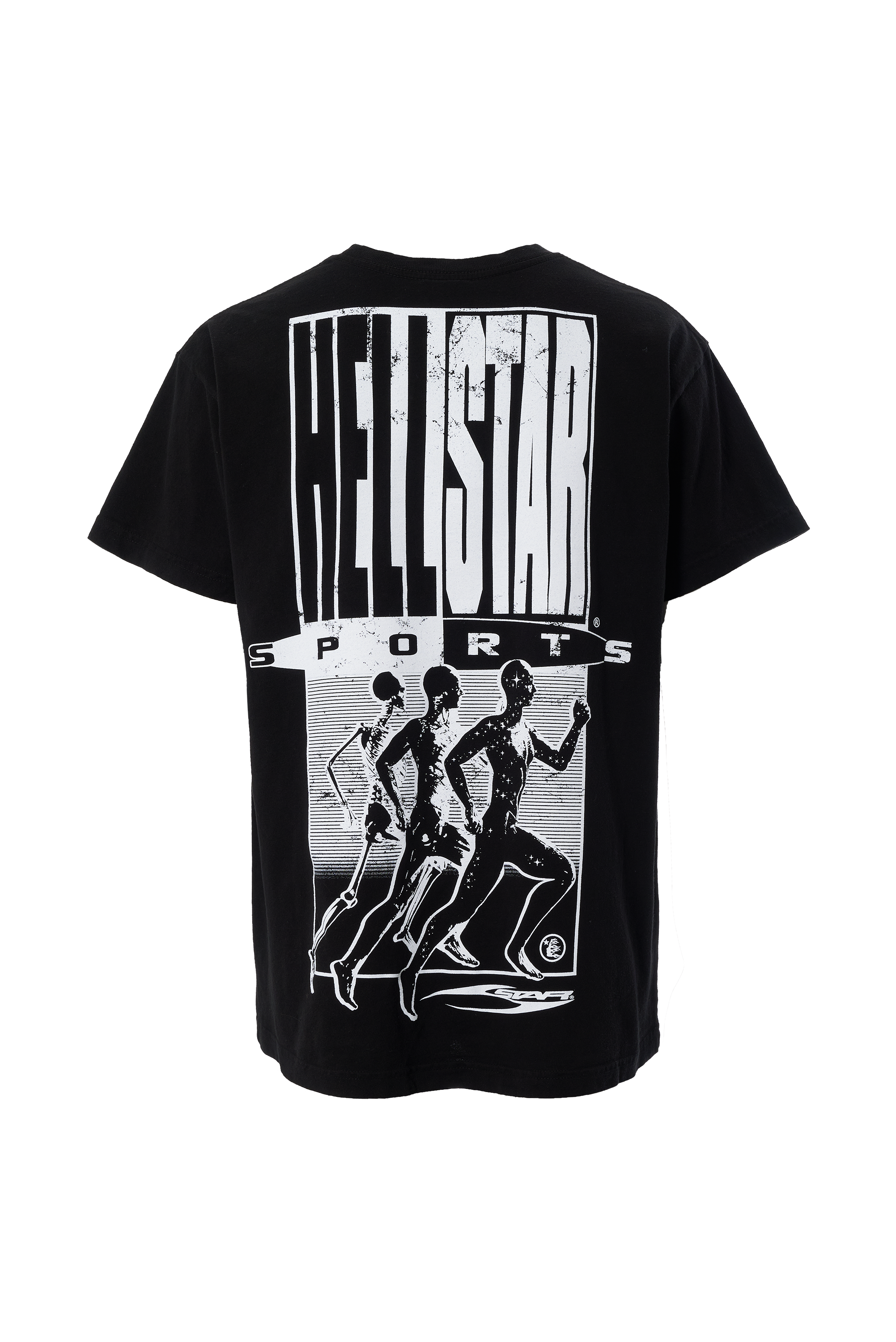 OVERSIZED PRINT HS SPORT - BLACK