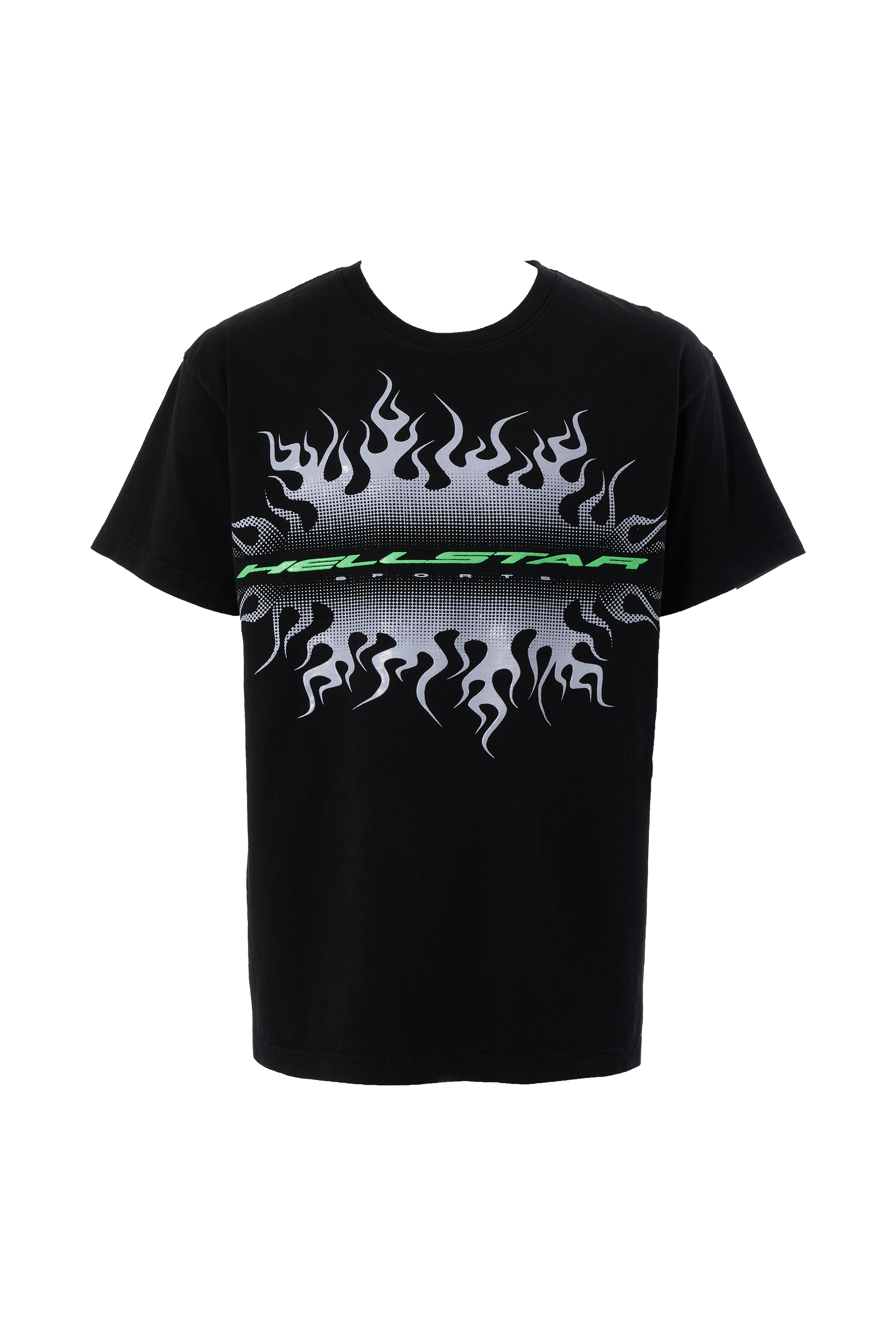Gradient Flame Sports Logo T-Shirt
