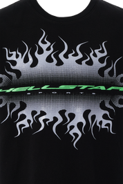 Gradient Flame Sports Logo T-Shirt