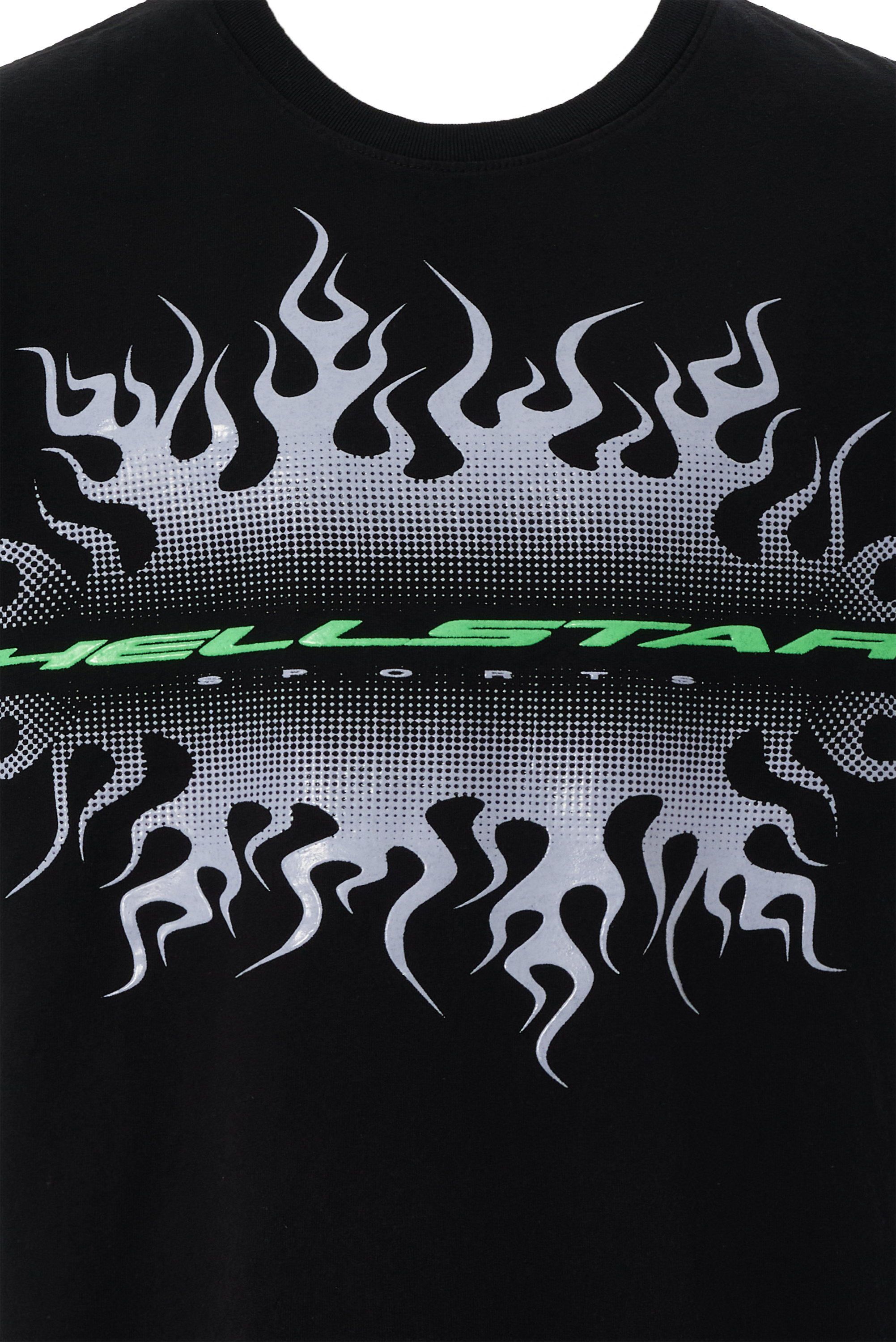 Gradient Flame Sports Logo T-Shirt