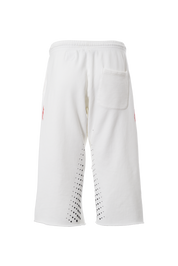 Hype Flight 3/4 Shorts - White