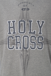 Holy Cross T Shirt - Heather Grey