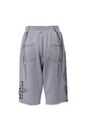 Holy Cross 3/4 Shorts - Heather Grey