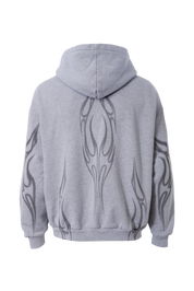 Holy Cross Zip Up - Heather Grey