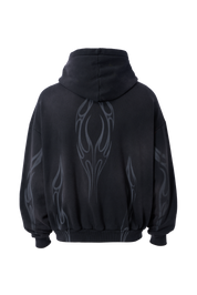 Holy Cross Zip Up - Black