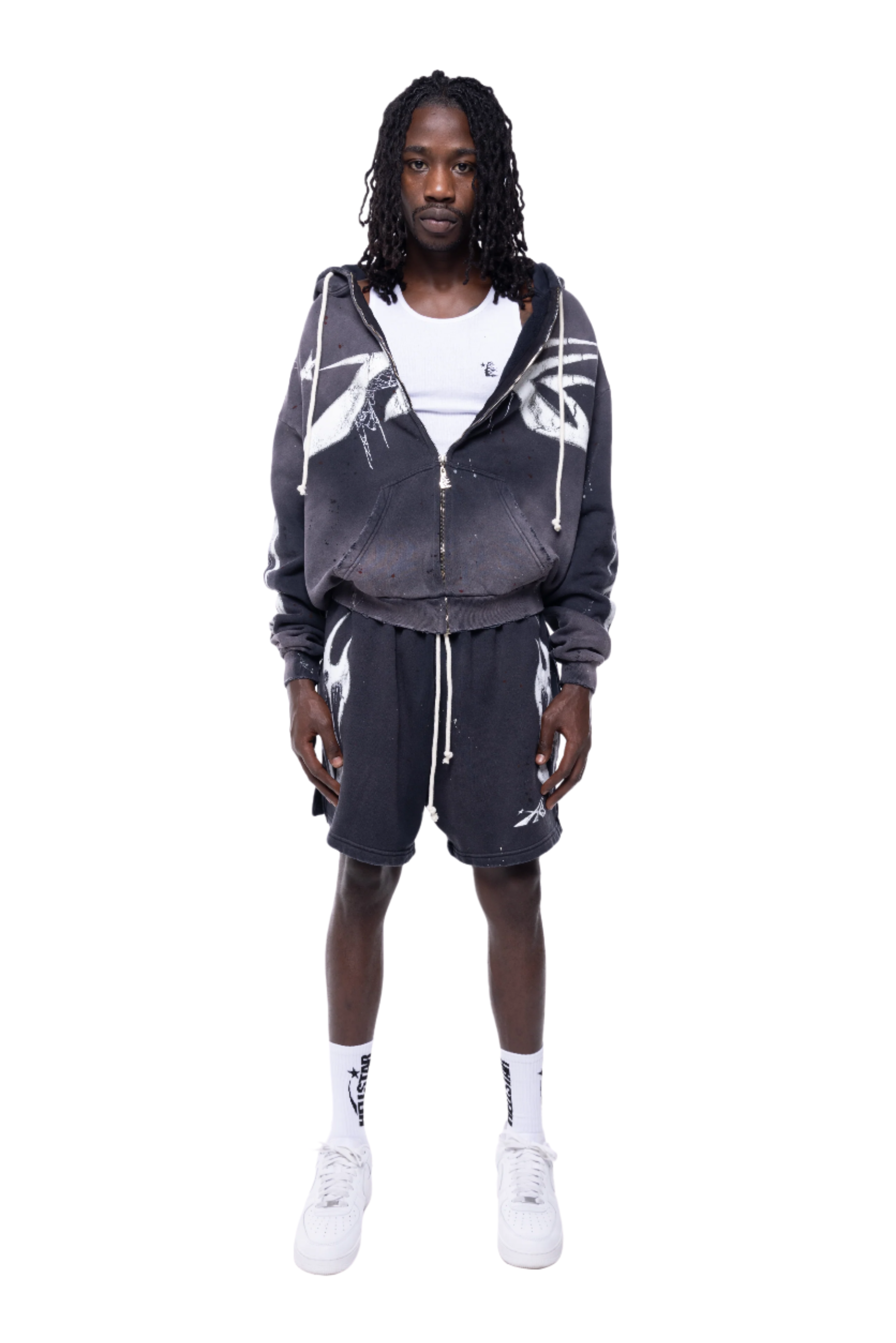 Spiderweb Sport Logo Zip-Up