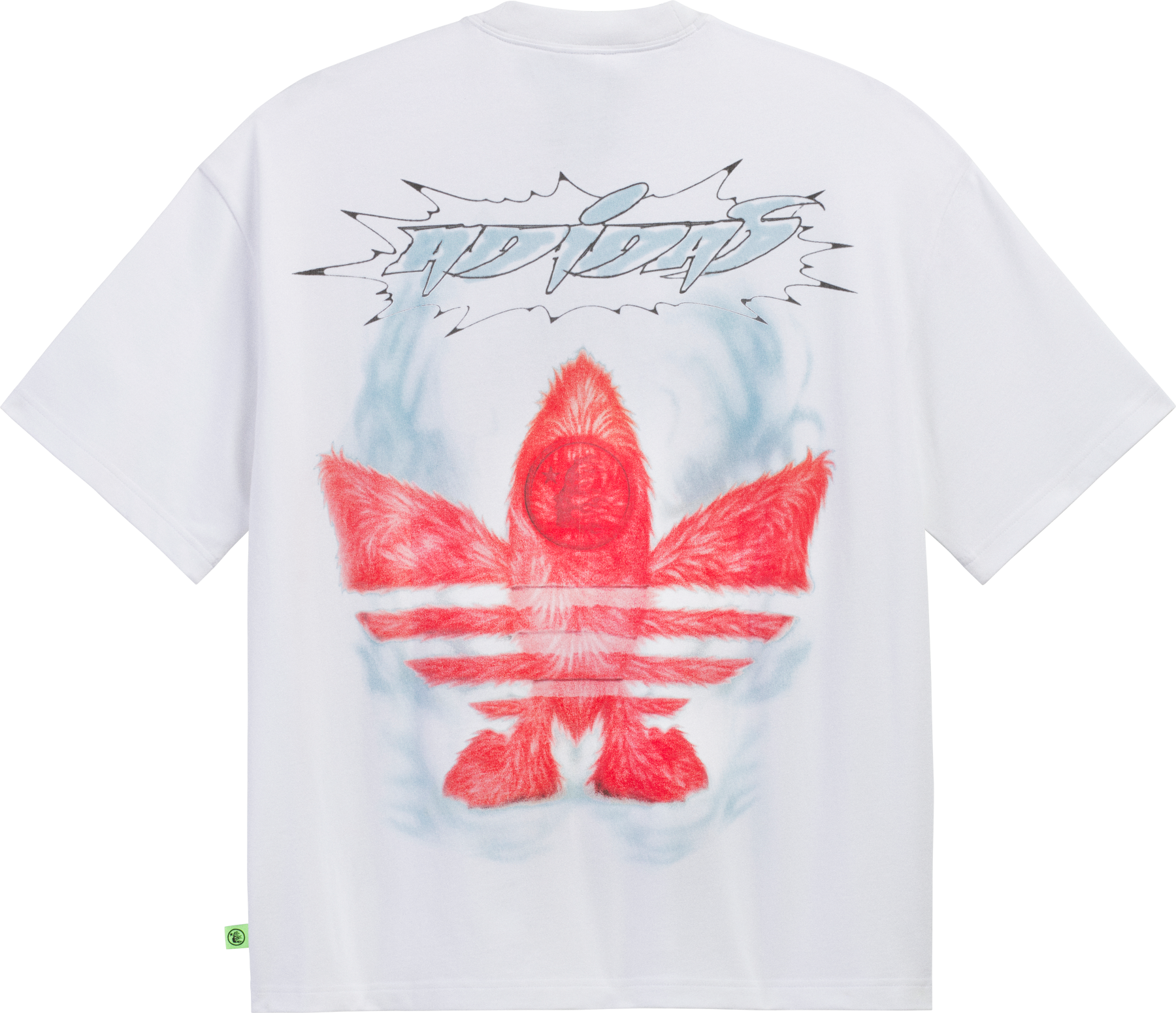 Hellstar x Adidas Graphic T-Shirt (White)