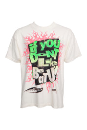 Like us, Beat us, @ us T-shirt