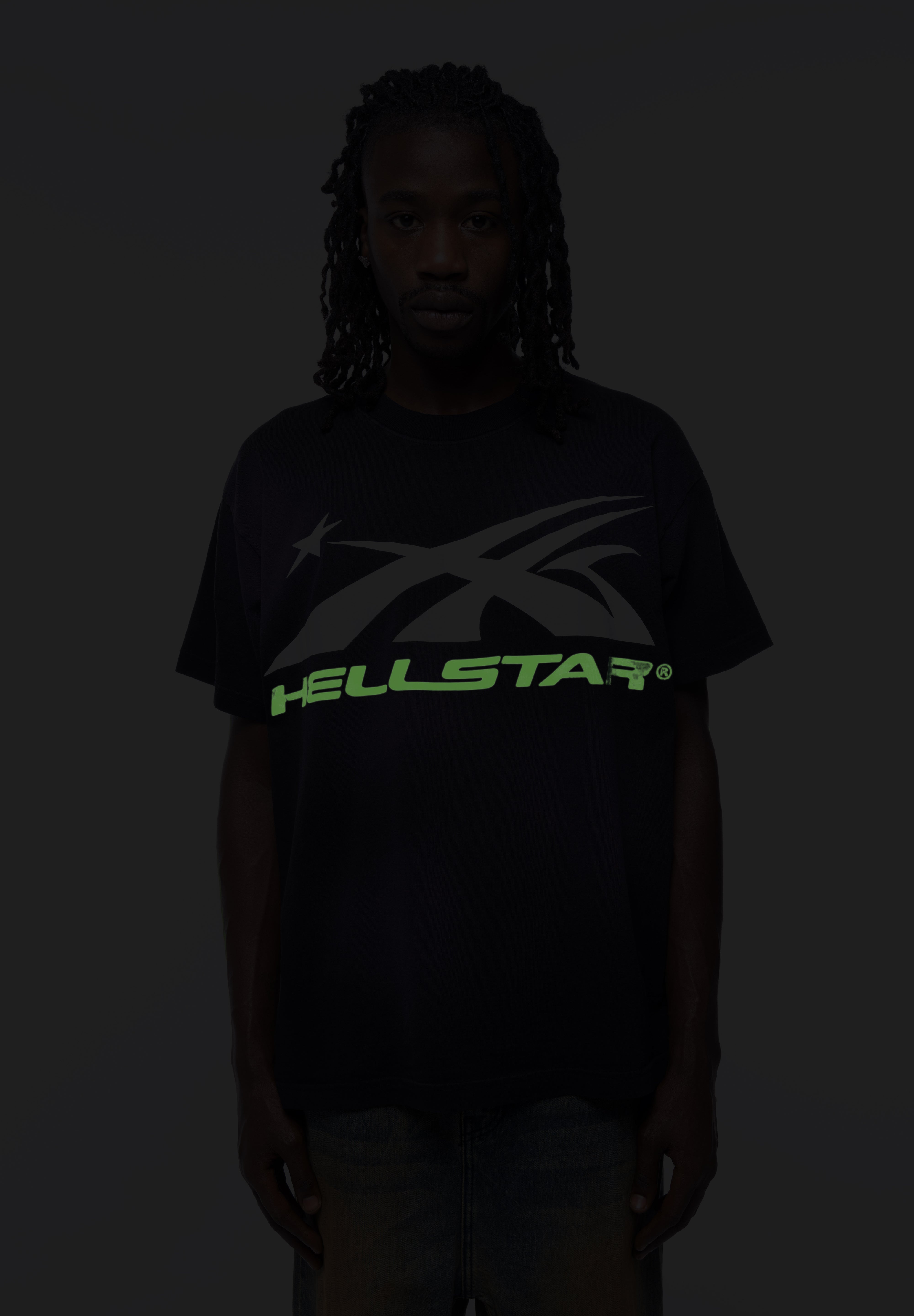 Glow in the Dark Sports Logo T-Shirt