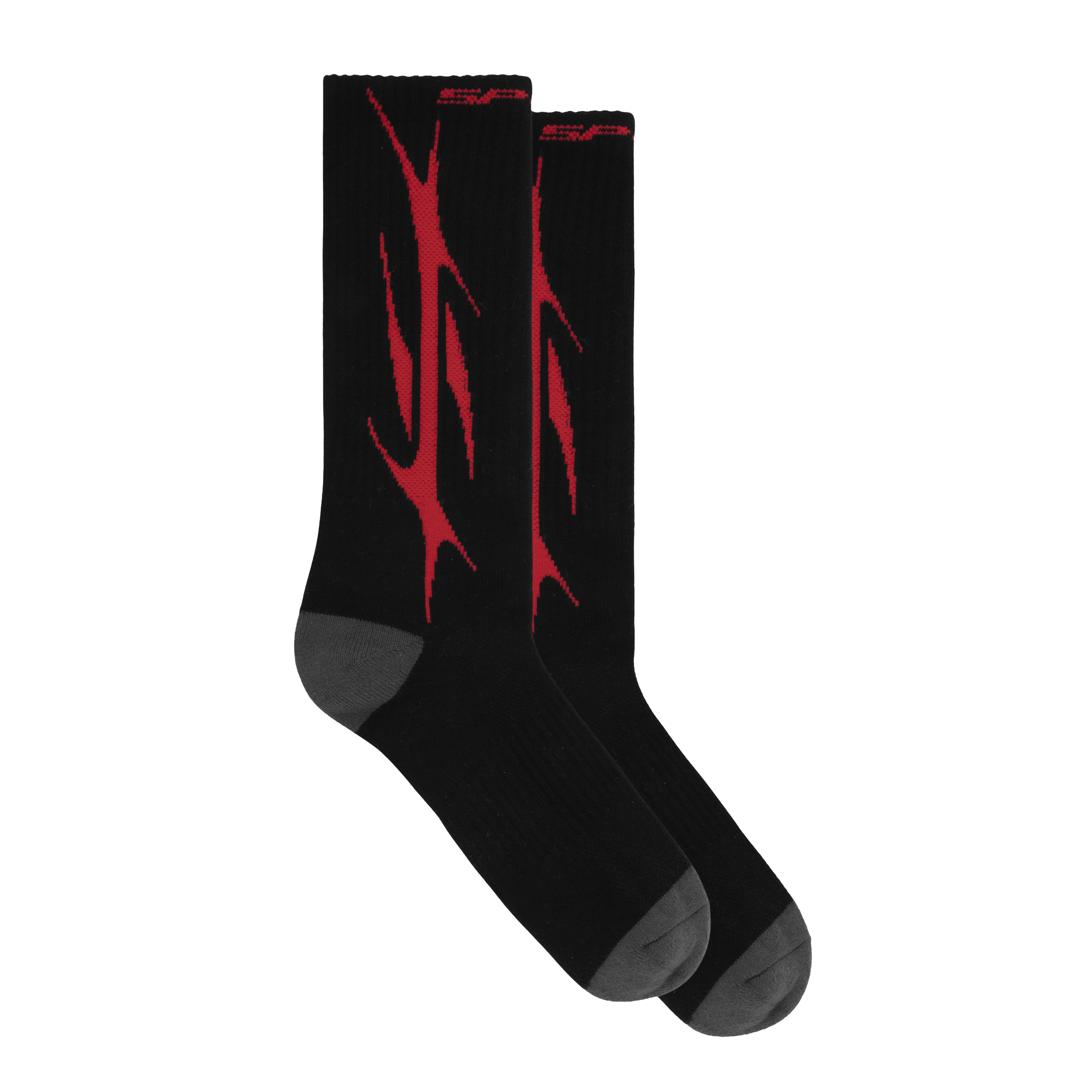 BlackHellStarSportSock1copy.png