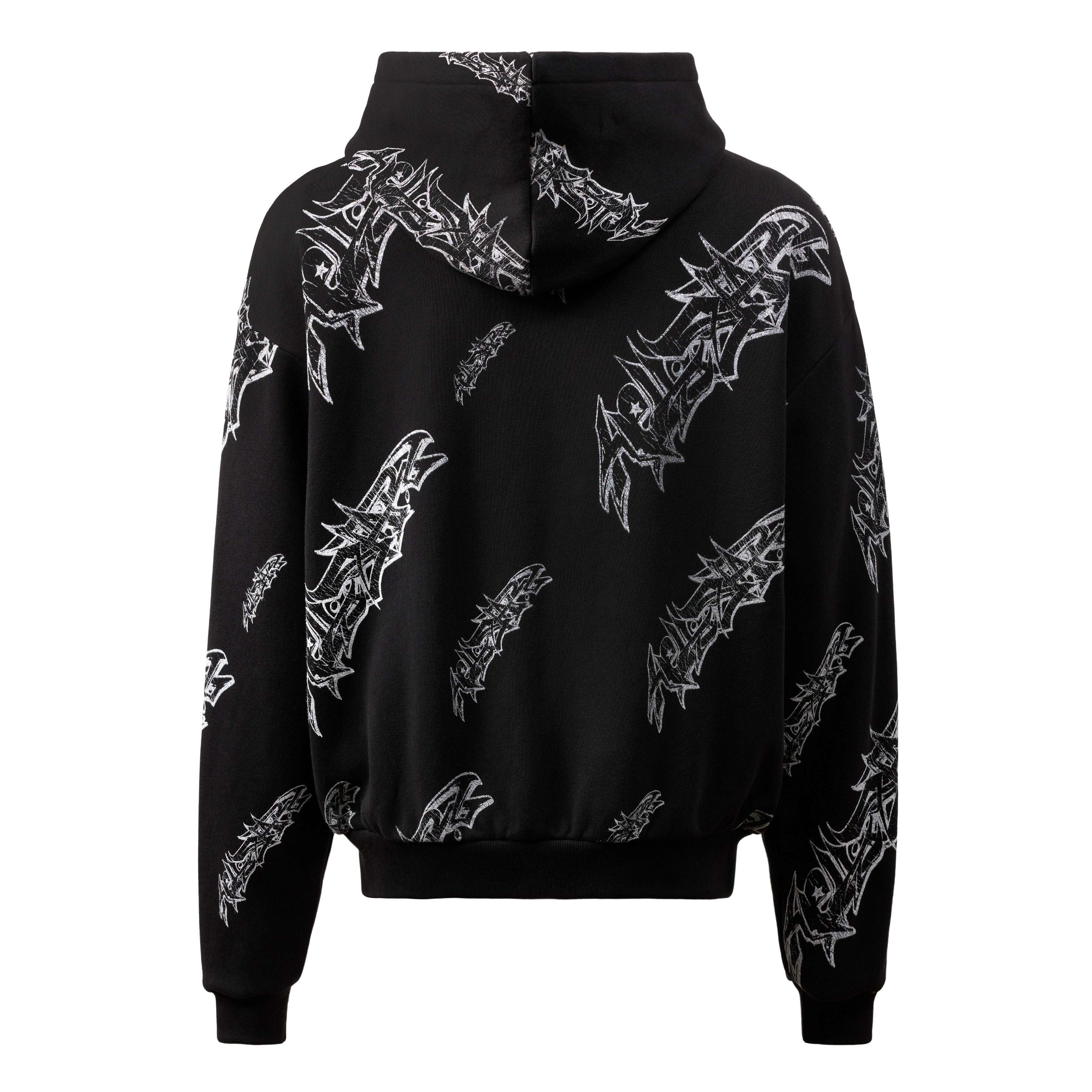 Graffiti Zip-Up (Black) – HELLSTAR