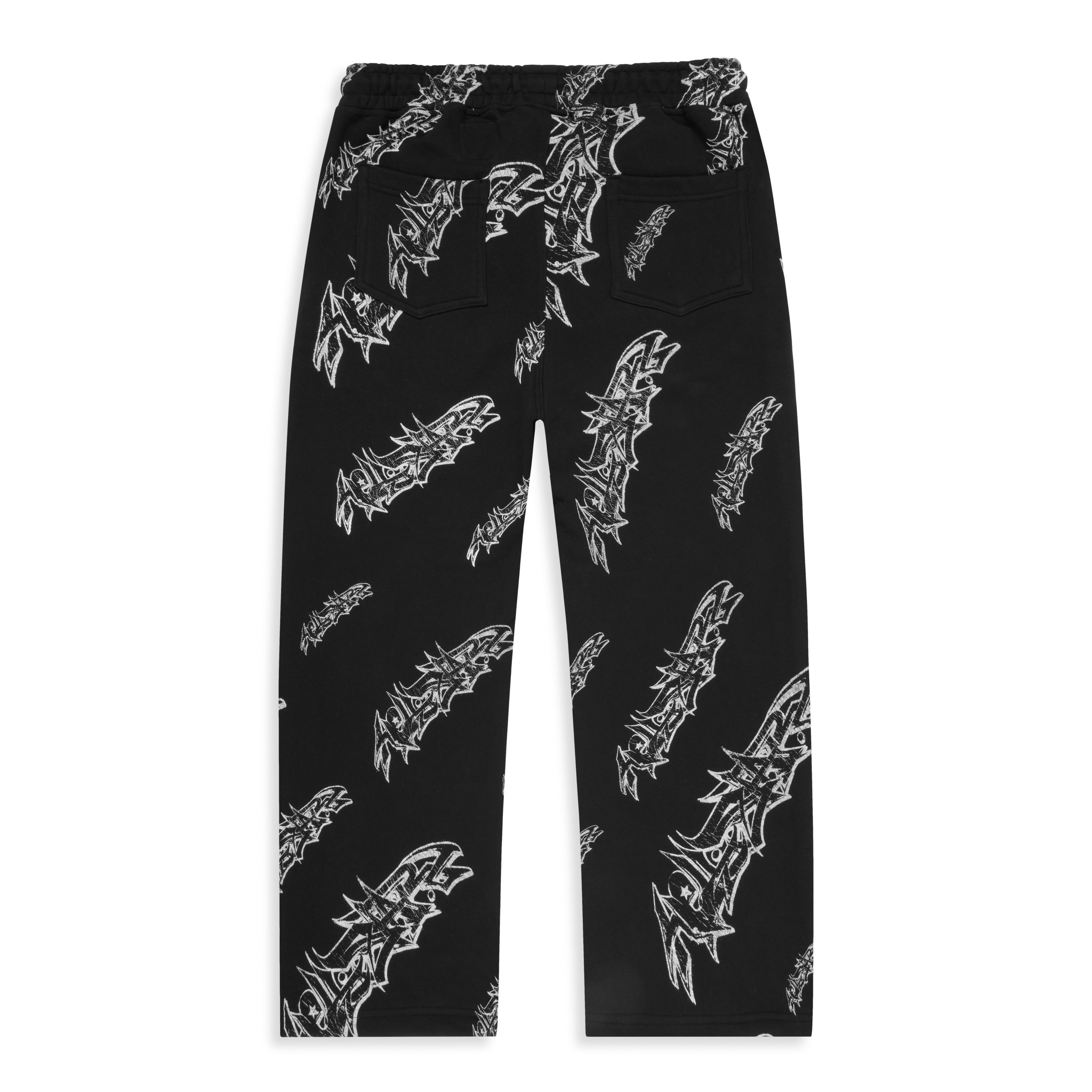 Graffiti Sweats (Black) – HELLSTAR