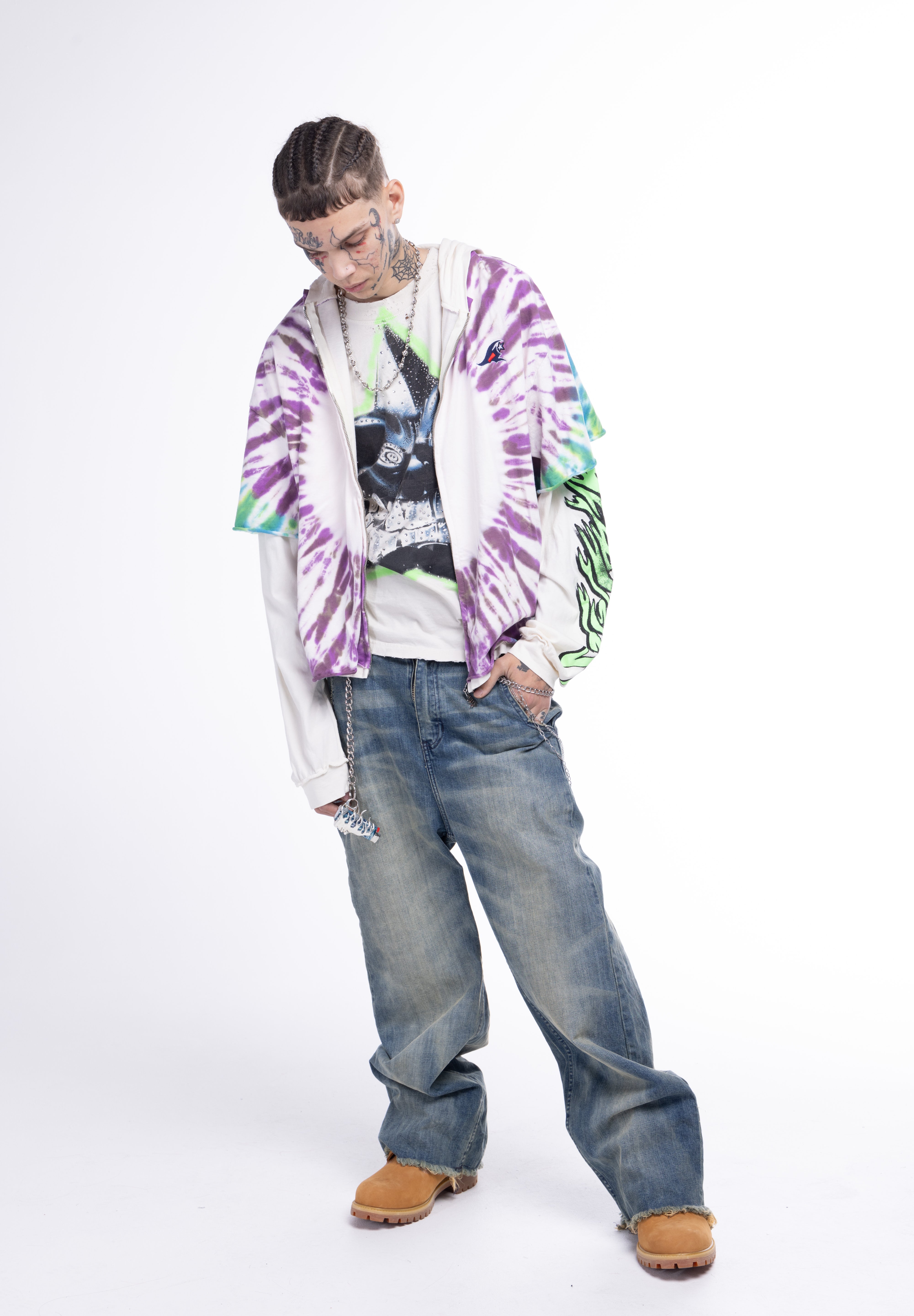 Tye-Dye Zip-Up