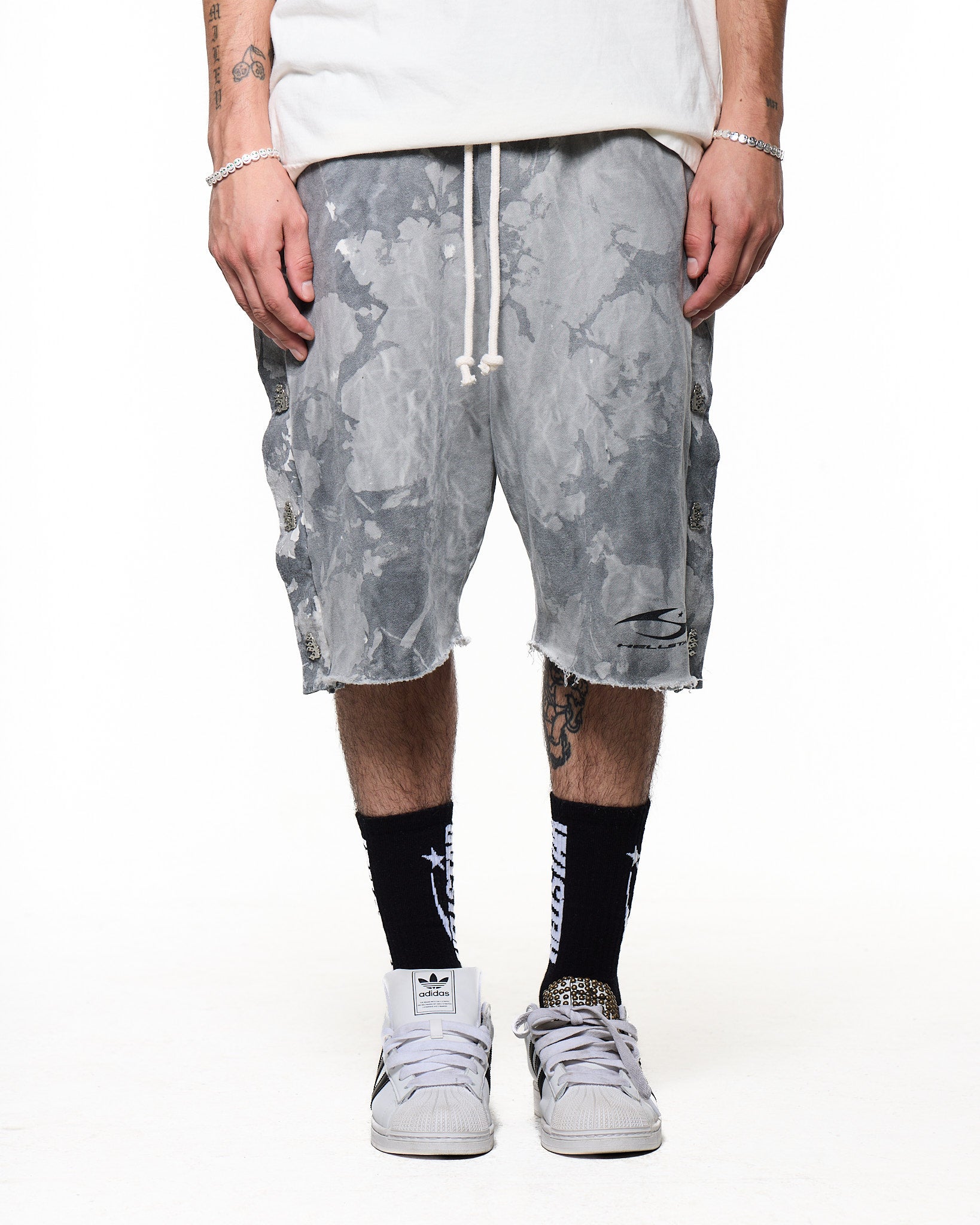 Marble Mirror Face Shorts