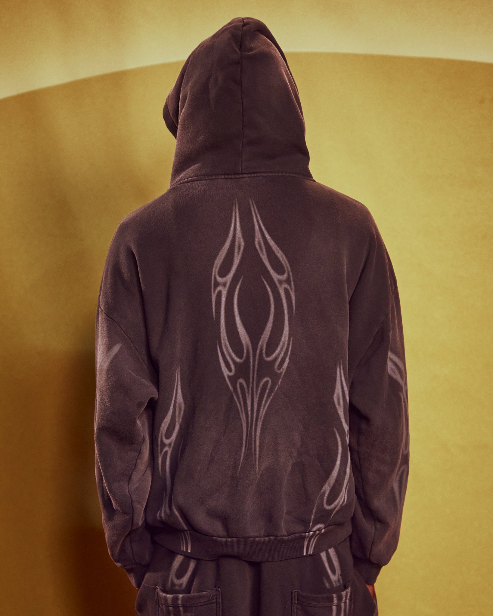 Holy Cross Zip Up - Black