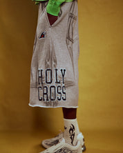 Holy Cross 3/4 Shorts - Heather Grey